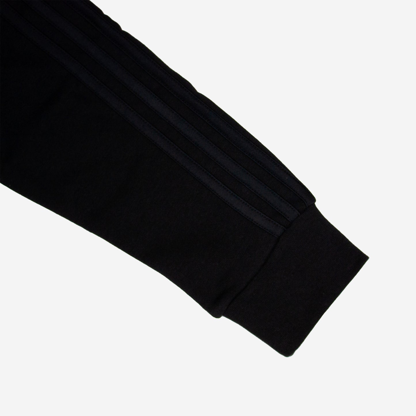 Adidas Essentials 3-Stripes Sweatshirt - Black/Black (Size M)