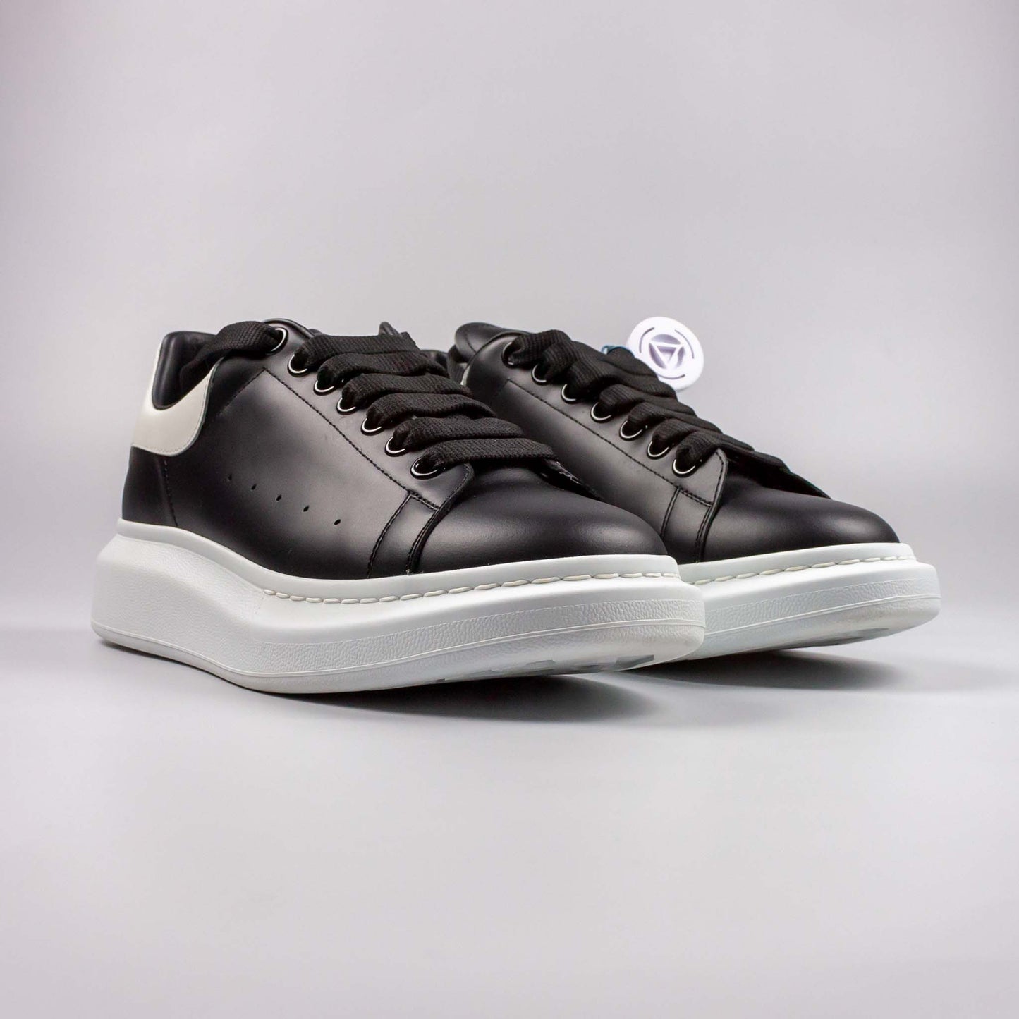 Alexander McQueen Oversized Sneaker - Black/White (Size UK:8)