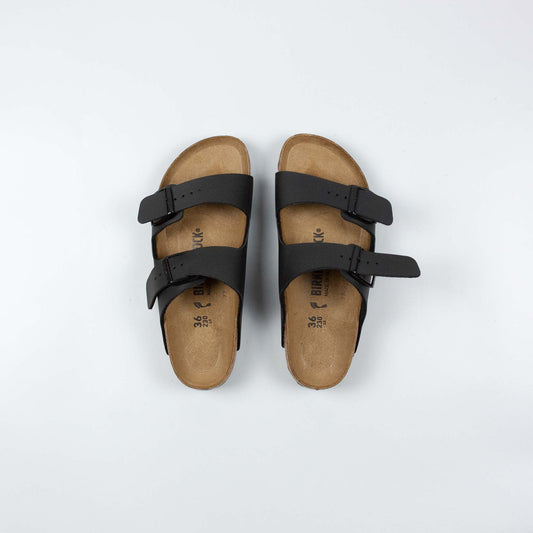 Birkenstock Arizona Birko-Flor - Black (Size UK:3.5)