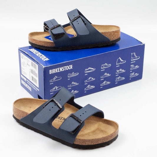 Birkenstock Arizona Birko-Flor - Blue (Size UK:3.5/EU:36)