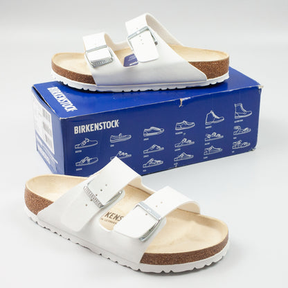 Birkenstock Arizona Birko-Flor - White