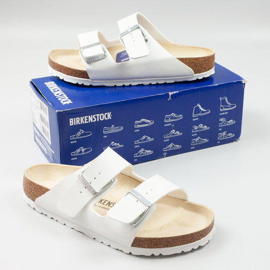 Birkenstock Arizona Birko-Flor - White