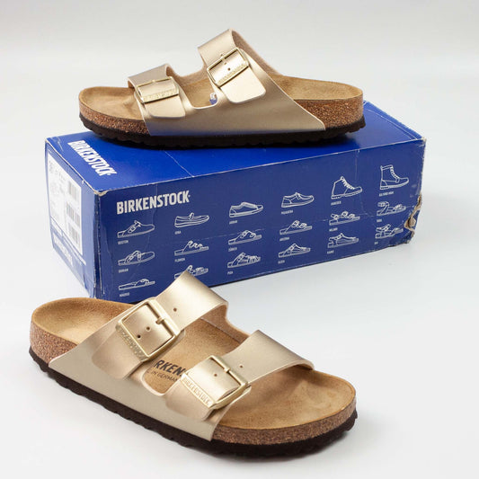 Birkenstock Arizona Birko-Flor Patent - Gold