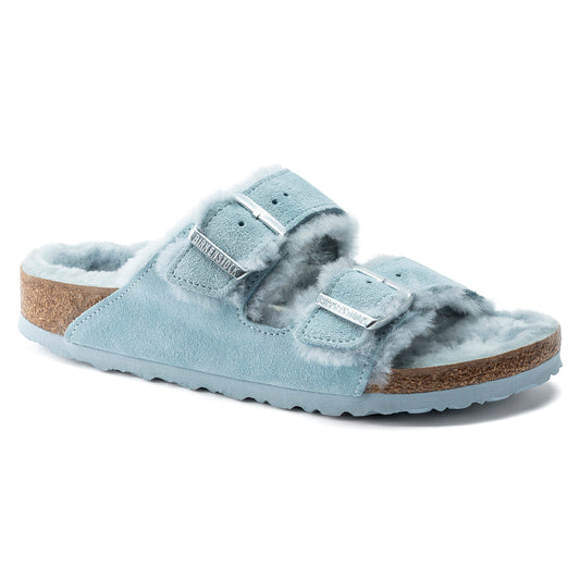 Birkenstock Arizona Shearling - Blue