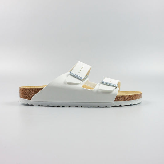 Birkenstock Arizona Birko-Flor - White (Size UK:7.5)