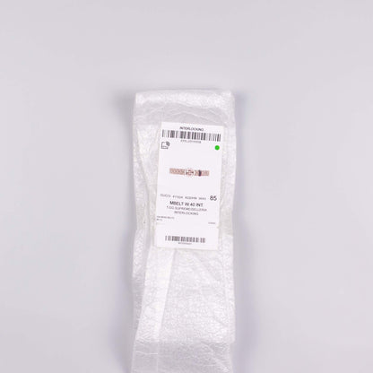 Gucci GG Supreme Beige Belt With Silver G Buckle