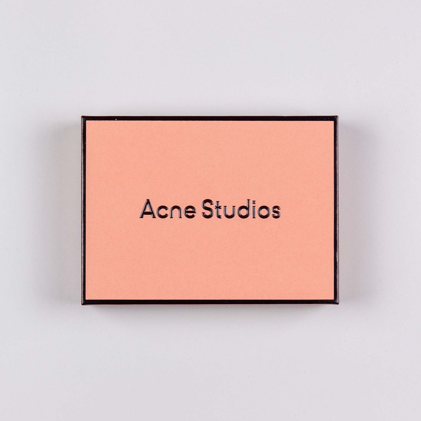 Acne Studios Leather Card Case - Black