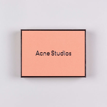 Acne Studios Leather Card Case - Black