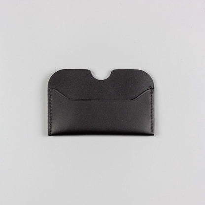 Acne Studios Leather Card Case - Black