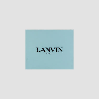 Lanvin Leather Curb Sneakers - Pink