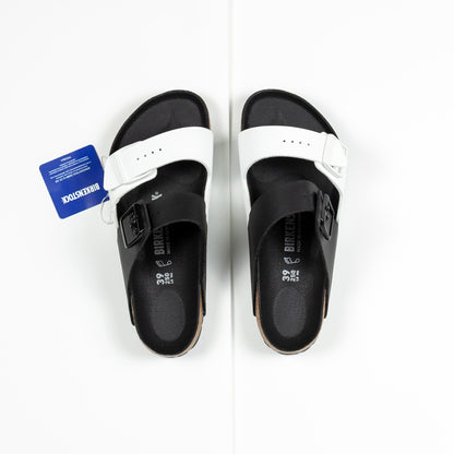 Birkenstock Arizona Birko-Flor Split - Black/White