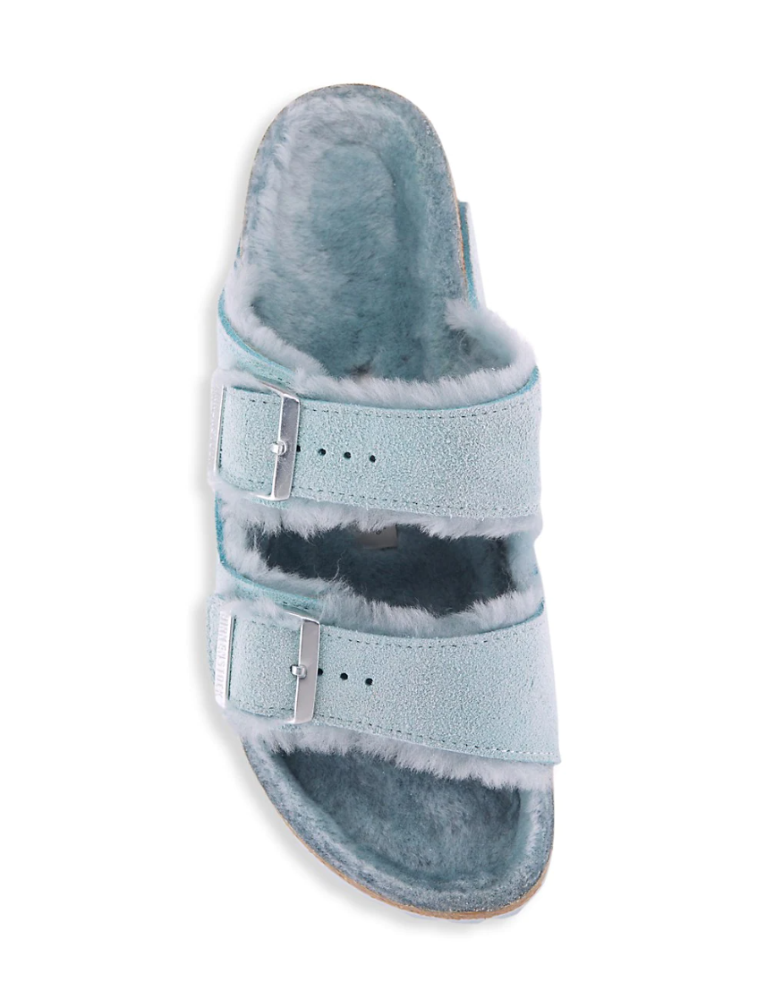 Birkenstock Arizona Shearling - Blue