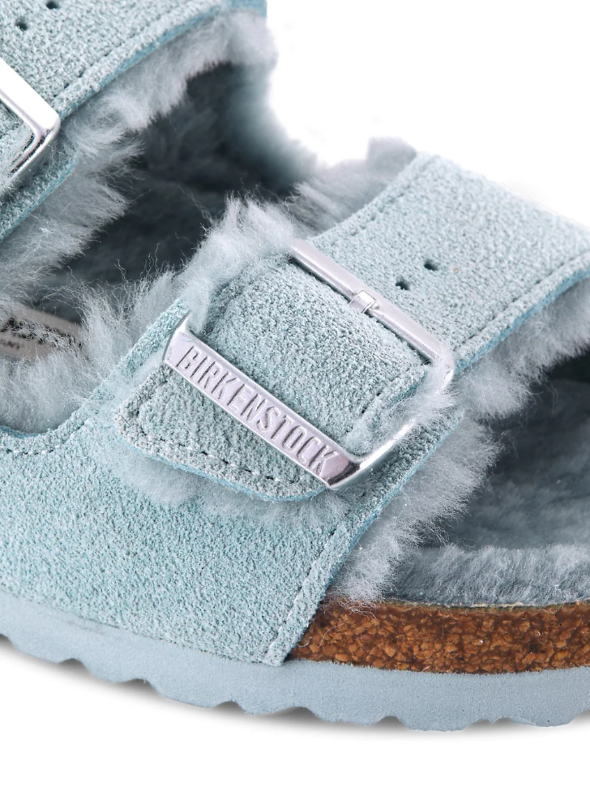 Birkenstock Arizona Shearling - Blue